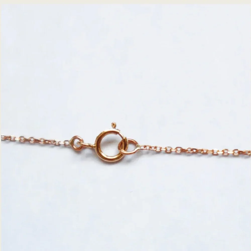 18k Gold Heart Necklace - Picture 6 of 9